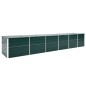 vidaXL Garten-Hochbeet Verzinkter Stahl 480x80x77 cm Grün vidaXL Garten-Hochbeet Verzinkter Stahl 480x80x77 cm Grün