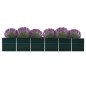 vidaXL Garten-Hochbeet Verzinkter Stahl 480x80x77 cm Grün vidaXL Garten-Hochbeet Verzinkter Stahl 480x80x77 cm Grün