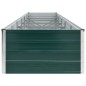 vidaXL Garten-Hochbeet Verzinkter Stahl 480x80x45 cm Grün vidaXL Garten-Hochbeet Verzinkter Stahl 480x80x45 cm Grün