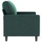 vidaXL 2-Sitzer-Sofa Dunkelgrün 120 cm Samt vidaXL 2-Sitzer-Sofa Dunkelgrün 120 cm Samt