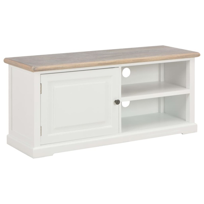 vidaXL TV-Schrank Weiß 90x30x40 cm Holz vidaXL TV-Schrank Weiß 90x30x40 cm Holz