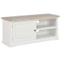 vidaXL TV-Schrank Weiß 90x30x40 cm Holz vidaXL TV-Schrank Weiß 90x30x40 cm Holz