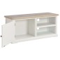 vidaXL TV-Schrank Weiß 90x30x40 cm Holz vidaXL TV-Schrank Weiß 90x30x40 cm Holz