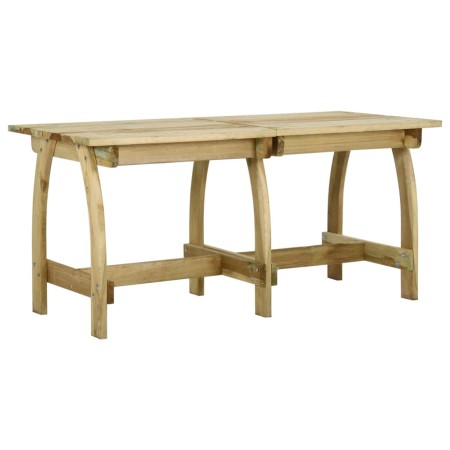 vidaXL Gartentisch 160x74x75 cm Imprägniertes Kiefernholz 