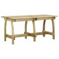 vidaXL Gartentisch 160x74x75 cm Imprägniertes Kiefernholz vidaXL Gartentisch 160x74x75 cm Imprägniertes Kiefernholz