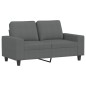 vidaXL 4-tlg. Sofagarnitur Dunkelgrau Stoff vidaXL 4-tlg. Sofagarnitur Dunkelgrau Stoff