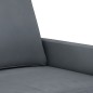 vidaXL 4-tlg. Sofagarnitur Dunkelgrau Samt vidaXL 4-tlg. Sofagarnitur Dunkelgrau Samt