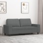 vidaXL 2-Sitzer-Sofa Dunkelgrau 140 cm Stoff vidaXL 2-Sitzer-Sofa Dunkelgrau 140 cm Stoff