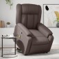 vidaXL Massagesessel mit Aufstehhilfe Braun Kunstleder vidaXL Massagesessel mit Aufstehhilfe Braun Kunstleder