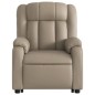 vidaXL Relaxsessel mit Aufstehhilfe Elektrisch Cappuccino Kunstleder vidaXL Relaxsessel mit Aufstehhilfe Elektrisch Cappuccino Kunstleder