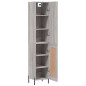 Highboard Grau Sonoma 34,5x34x180 cm Holzwerkstoff Highboard Grau Sonoma 34,5x34x180 cm Holzwerkstoff
