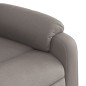 vidaXL Massagesessel mit Aufstehhilfe Taupe Stoff vidaXL Massagesessel mit Aufstehhilfe Taupe Stoff