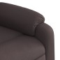 vidaXL Elektrischer Massagesessel mit Aufstehhilfe Dunkelbraun Stoff vidaXL Elektrischer Massagesessel mit Aufstehhilfe Dunkelbraun Stoff