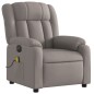 vidaXL Elektrischer Massagesessel mit Aufstehhilfe Taupe Stoff vidaXL Elektrischer Massagesessel mit Aufstehhilfe Taupe Stoff