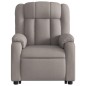 vidaXL Elektrischer Massagesessel mit Aufstehhilfe Taupe Stoff vidaXL Elektrischer Massagesessel mit Aufstehhilfe Taupe Stoff