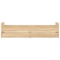 vidaXL Bettgestell mit Schubladen Sonoma-Eiche 90x200 cm vidaXL Bettgestell mit Schubladen Sonoma-Eiche 90x200 cm