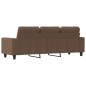 vidaXL 3-Sitzer-Sofa Braun 180 cm Stoff vidaXL 3-Sitzer-Sofa Braun 180 cm Stoff
