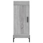 Highboard Grau Sonoma 34,5x34x180 cm Holzwerkstoff Highboard Grau Sonoma 34,5x34x180 cm Holzwerkstoff