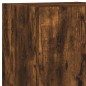 vidaXL 4-tlg. Wohnwand mit LED-Beleuchtung Räuchereiche Holzwerkstoff vidaXL 4-tlg. Wohnwand mit LED-Beleuchtung Räuchereiche Holzwerkstoff