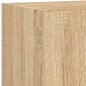 vidaXL 5-tlg. Wohnwand mit LED-Beleuchtung Sonoma-Eiche Holzwerkstoff vidaXL 5-tlg. Wohnwand mit LED-Beleuchtung Sonoma-Eiche Holzwerkstoff