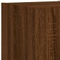 vidaXL 4-tlg. Wohnwand mit LED-Beleuchtung Braun Eiche Holzwerkstoff vidaXL 4-tlg. Wohnwand mit LED-Beleuchtung Braun Eiche Holzwerkstoff