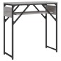 vidaXL Konsolentisch mit Ablage Grau Sonoma 75x30x75cm Holzwerkstoff vidaXL Konsolentisch mit Ablage Grau Sonoma 75x30x75cm Holzwerkstoff