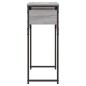 vidaXL Konsolentisch mit Ablage Grau Sonoma 75x30x75cm Holzwerkstoff vidaXL Konsolentisch mit Ablage Grau Sonoma 75x30x75cm Holzwerkstoff