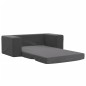 vidaXL Kinder-Schlafsofa 2-Sitzer Anthrazit Weicher Plüsch vidaXL Kinder-Schlafsofa 2-Sitzer Anthrazit Weicher Plüsch