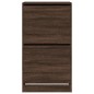vidaXL Schuhschrank mit 2 Klappen Braun Eiche-Optik 60x42x108 cm vidaXL Schuhschrank mit 2 Klappen Braun Eiche-Optik 60x42x108 cm