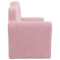 vidaXL Kindersofa 2-Sitzer Rosa Weich Plüsch vidaXL Kindersofa 2-Sitzer Rosa Weich Plüsch