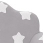 vidaXL Kinder-Schlafsofa 2-Sitzer Hellgrau mit Sternen Weicher Plüsch vidaXL Kinder-Schlafsofa 2-Sitzer Hellgrau mit Sternen Weicher Plüsch