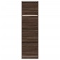 vidaXL Schuhschrank mit 4 Klappen Braun Eiche-Optik 60x42x204 cm vidaXL Schuhschrank mit 4 Klappen Braun Eiche-Optik 60x42x204 cm