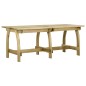 vidaXL Gartentisch 220x74x75 cm Imprägniertes Kiefernholz vidaXL Gartentisch 220x74x75 cm Imprägniertes Kiefernholz