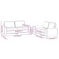 vidaXL 2-tlg. Sofagarnitur Dunkelgrau Stoff vidaXL 2-tlg. Sofagarnitur Dunkelgrau Stoff