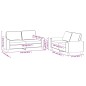 vidaXL 2-tlg. Sofagarnitur Weinrot Stoff vidaXL 2-tlg. Sofagarnitur Weinrot Stoff