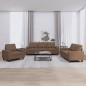 vidaXL 3-tlg. Sofagarnitur Braun Stoff vidaXL 3-tlg. Sofagarnitur Braun Stoff