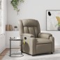 vidaXL Massagesessel Cappuccino-Braun Kunstleder vidaXL Massagesessel Cappuccino-Braun Kunstleder