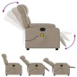 vidaXL Massagesessel Cappuccino-Braun Kunstleder vidaXL Massagesessel Cappuccino-Braun Kunstleder