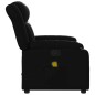 vidaXL Massagesessel Schwarz Kunstleder vidaXL Massagesessel Schwarz Kunstleder