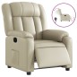 vidaXL Relaxsessel Elektrisch Creme Kunstleder vidaXL Relaxsessel Elektrisch Creme Kunstleder