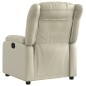 vidaXL Relaxsessel Elektrisch Creme Kunstleder vidaXL Relaxsessel Elektrisch Creme Kunstleder