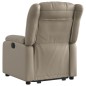 vidaXL Relaxsessel mit Aufstehhilfe Cappuccino-Braun Kunstleder vidaXL Relaxsessel mit Aufstehhilfe Cappuccino-Braun Kunstleder