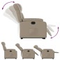 vidaXL Relaxsessel mit Aufstehhilfe Cappuccino-Braun Kunstleder vidaXL Relaxsessel mit Aufstehhilfe Cappuccino-Braun Kunstleder