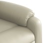 vidaXL Relaxsessel mit Aufstehhilfe Elektrisch Creme Kunstleder vidaXL Relaxsessel mit Aufstehhilfe Elektrisch Creme Kunstleder
