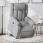 vidaXL Relaxsessel mit Aufstehhilfe Hellgrau Stoff vidaXL Relaxsessel mit Aufstehhilfe Hellgrau Stoff
