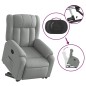 vidaXL Relaxsessel mit Aufstehhilfe Hellgrau Stoff vidaXL Relaxsessel mit Aufstehhilfe Hellgrau Stoff
