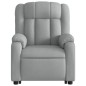 vidaXL Relaxsessel mit Aufstehhilfe Hellgrau Stoff vidaXL Relaxsessel mit Aufstehhilfe Hellgrau Stoff