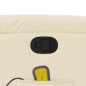 vidaXL Massagesessel mit Aufstehhilfe Creme Stoff vidaXL Massagesessel mit Aufstehhilfe Creme Stoff
