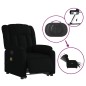 vidaXL Elektrischer Massagesessel mit Aufstehhilfe Schwarz Stoff vidaXL Elektrischer Massagesessel mit Aufstehhilfe Schwarz Stoff