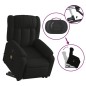 vidaXL Elektrischer Massagesessel mit Aufstehhilfe Schwarz Stoff vidaXL Elektrischer Massagesessel mit Aufstehhilfe Schwarz Stoff